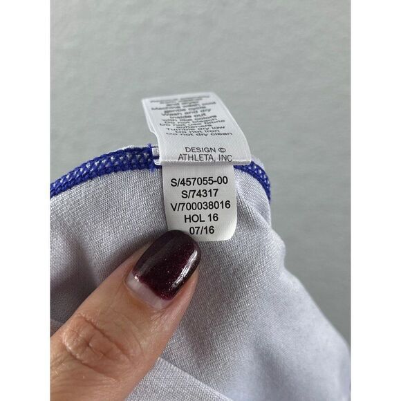 Athleta Ombre Galaxy Print Superluxe Tight Full Length Leggings Small Multicolor - Picture 14 of 16